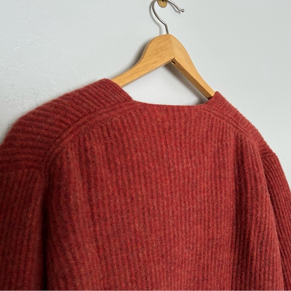 Madewell 100% Merino Wool Oversized V Neck Sweater - Picture 7 of 7